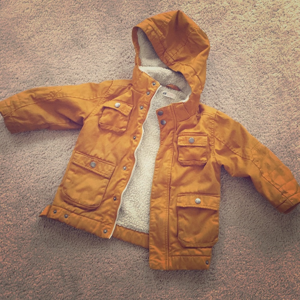 H&M Boys Canvas lined jacket
